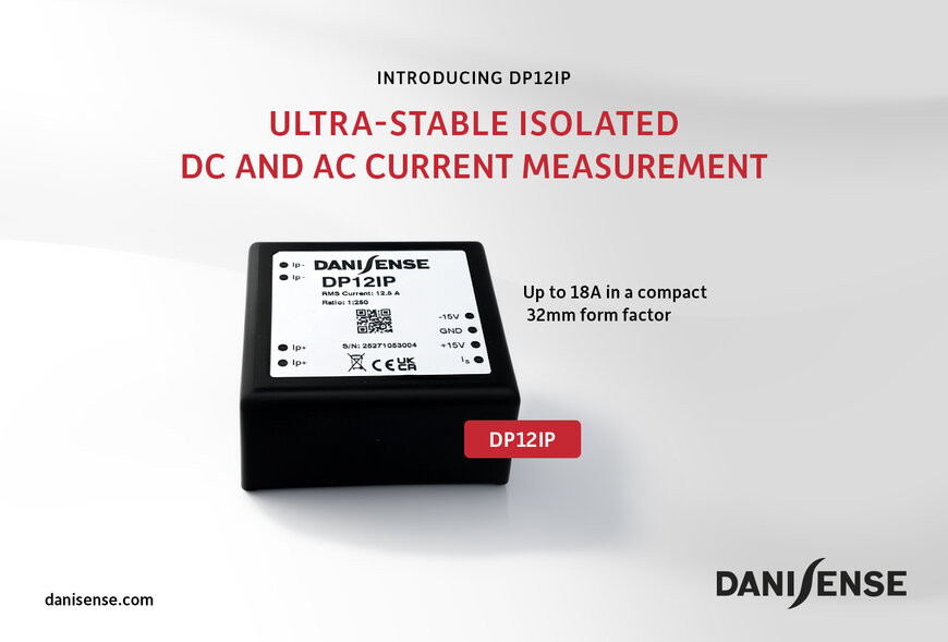 Danisense Launches High-Precision DP12IP Current Transducer