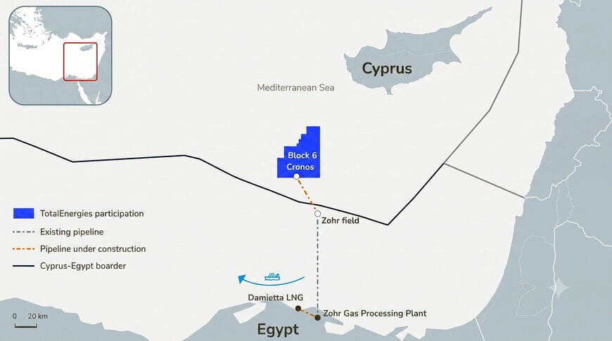 TotalEnergies Approves Final Investment Decision For Cyprus Cronos Gas Field