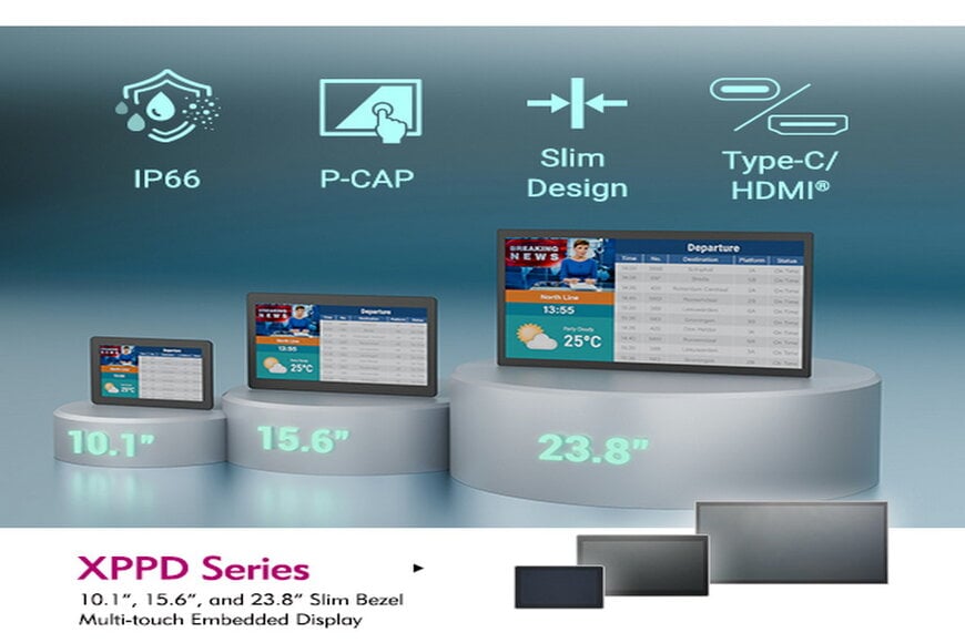 Embedded Touchscreen Displays for Industrial and Smart City Kiosks