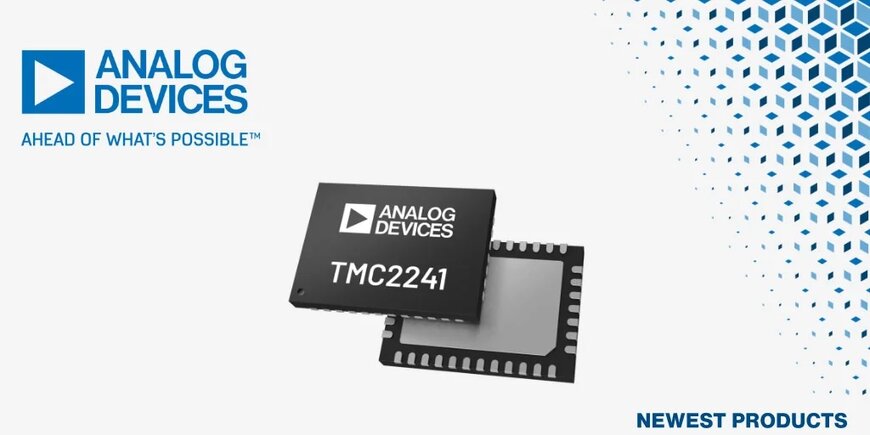 マウザー、Analog Devices製ステッパードライバ「TMC2241」を発売