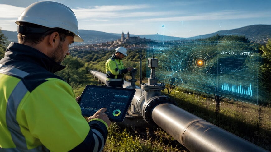 Integration of Acoustic Leak Detection and Cloud Analytics in Water Networks