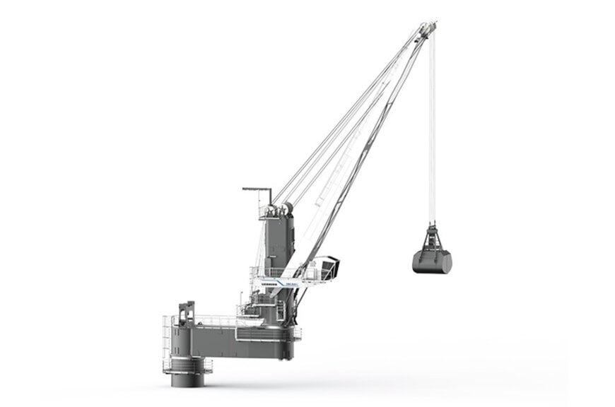 Liebherr Introduces CBG 310 Four-Rope Grab Crane