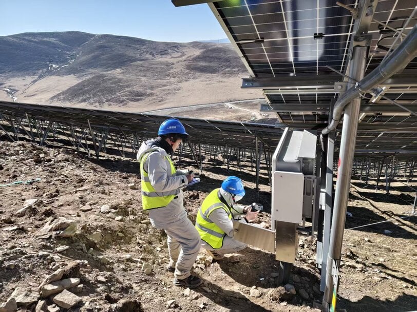 Field Test Case of a Southwest China Photovoltaic Base