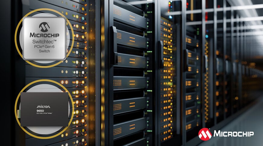 Microchip Demonstrates PCIe Gen 6 Storage Architecture with Micron