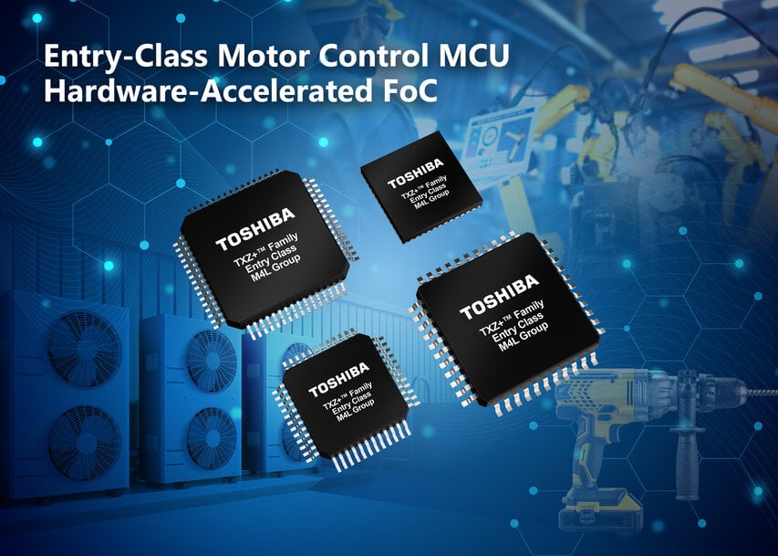 Toshiba Launches TXZ+ M4L Microcontroller Series