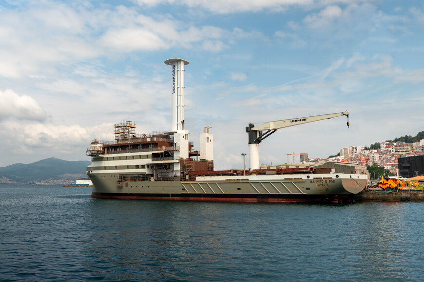 Wind Propulsion Cuts Energy Use on South Pacific Vessel