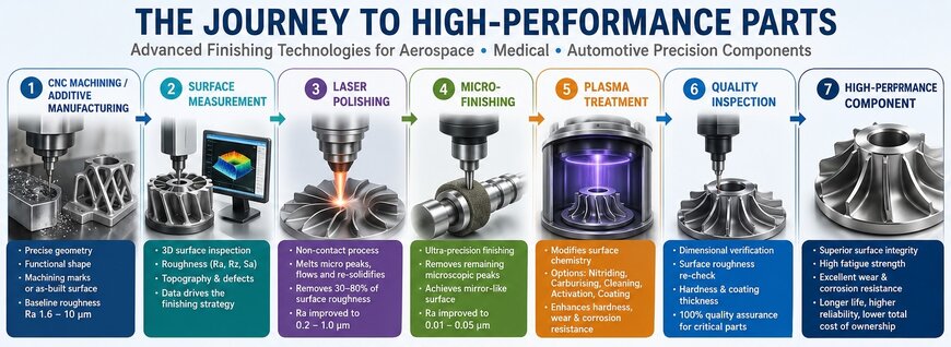 Advanced Finishing Technologies for High-Performance Parts