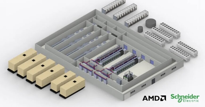 ชไนเดอร์ อิเล็คทริค และ AMD เปิดตัวสถาปัตยกรรมอ้างอิงสำหรับ AMD Helios
