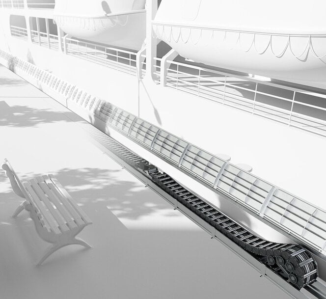 TSUBAKI KABELSCHLEPP Advances Shore Power Cable Management for Maritime Energy Transition