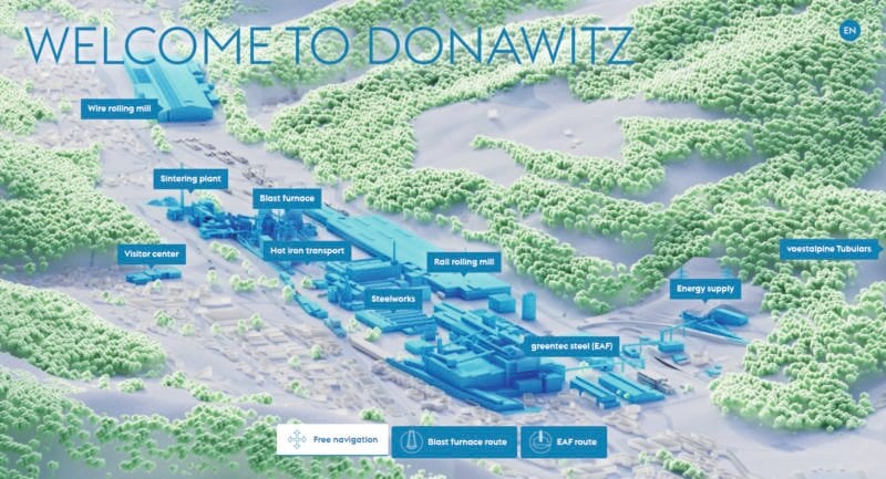 New Virtual Plant Tour: A Look Behind the Scenes of Steel and Rail Production at the Leoben-Donawitz Site