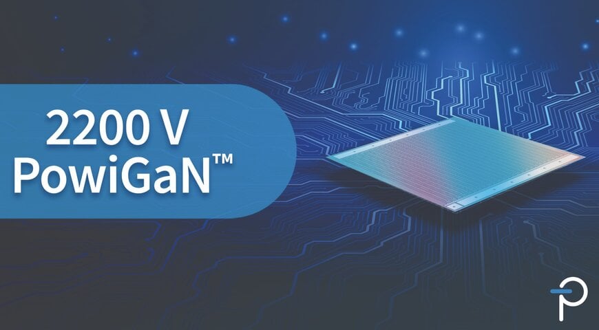 2200 V Gallium Nitride Scales High-Voltage Power Systems