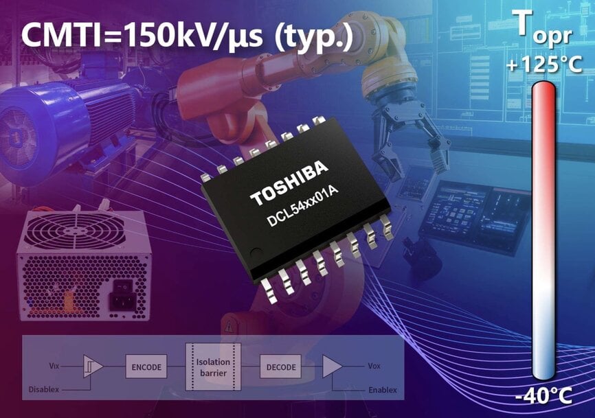 High-Speed Four-Channel Digital Isolators for Industrial Automation