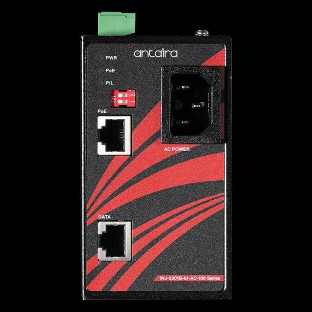 Antaira Launches 100W AC-Powered PoE++ Injector