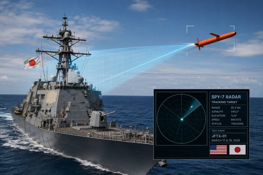 クラトスの標的機が日本のイージス艦ミサイル防衛試験を支援