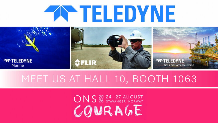 Detect more. see more. Deliver more. Visit Teledyne at ONS 2026 to discover how
