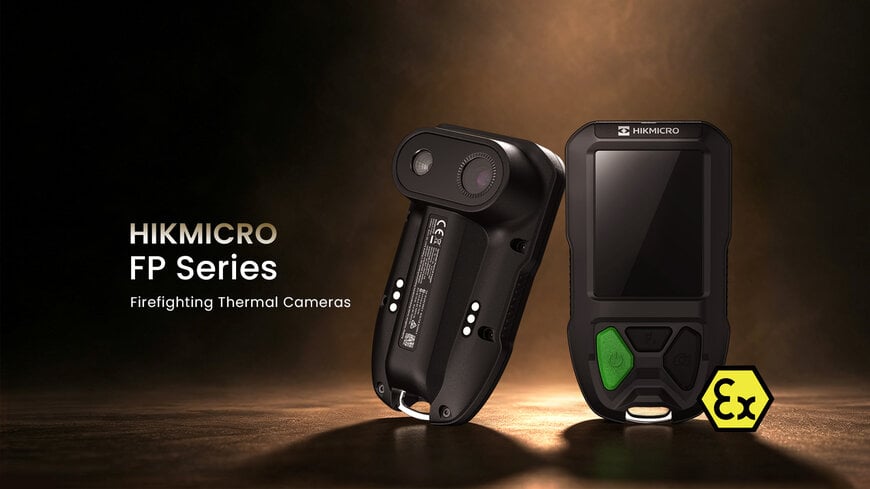 HIKMICRO erweitert Feuerwehr-Portfolio mit neuer Wärmebildkamera FP31