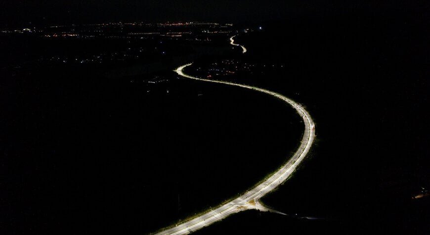 Off-Grid Illumination Networks for Utility-Scale Power Facilities