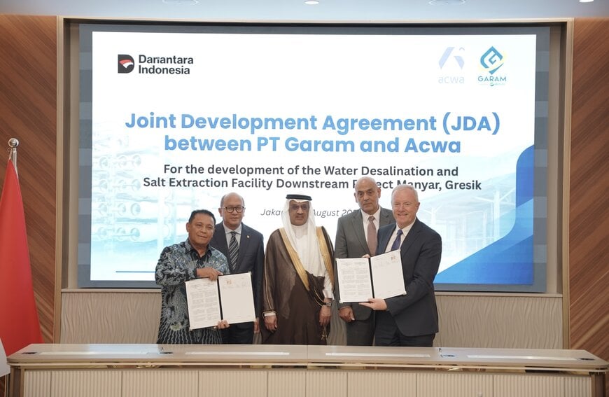 Acwa signs joint development agreement with PT GARAM