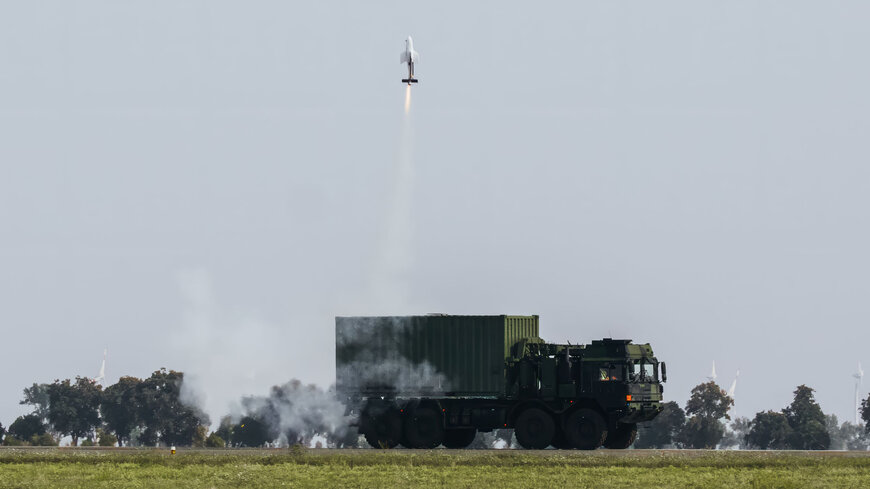 Rheinmetall Successfully Demonstrates FV-014 Loitering Munition Launch