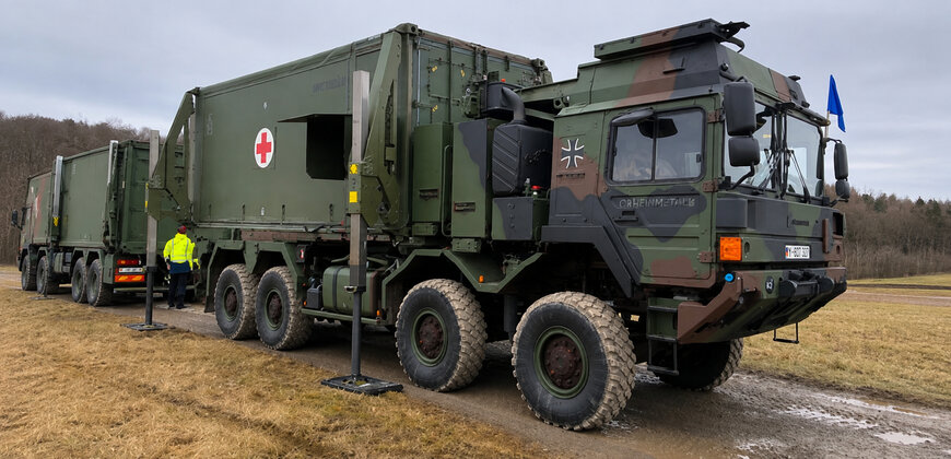Mobile Rescue Stations Expand Bundeswehr Medical Support