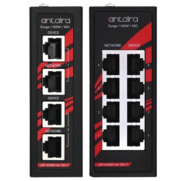 Antaira Unveils LSP Multi-Port PoE Surge Protectors