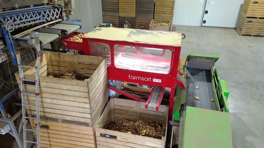 IDS camera technology enables precision potato sorting for professional and family-run farms