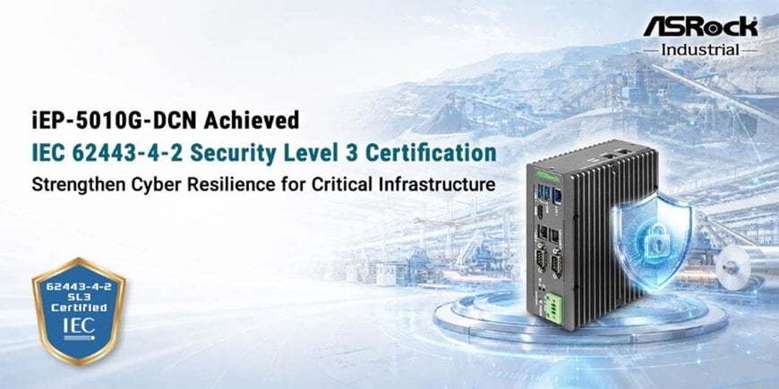 ASRock Industrial Earns SL3 Cybersecurity Certification