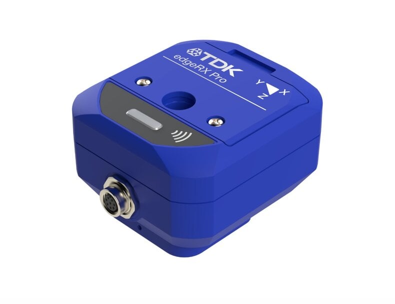 TDK Launches SensEI edgeRX PRO Predictive Maintenance Sensor Node