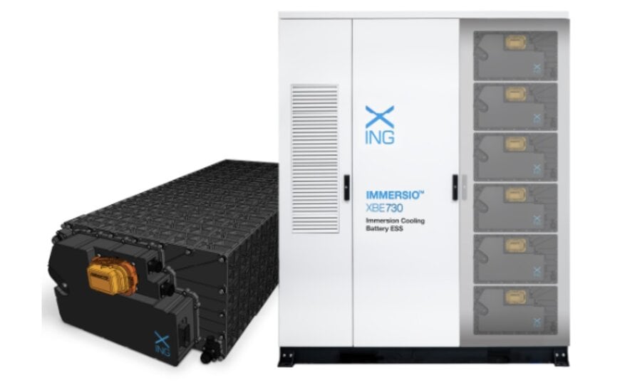Immersionsgek&uuml;hlte Batteriesysteme f&uuml;r Schiffsantriebe