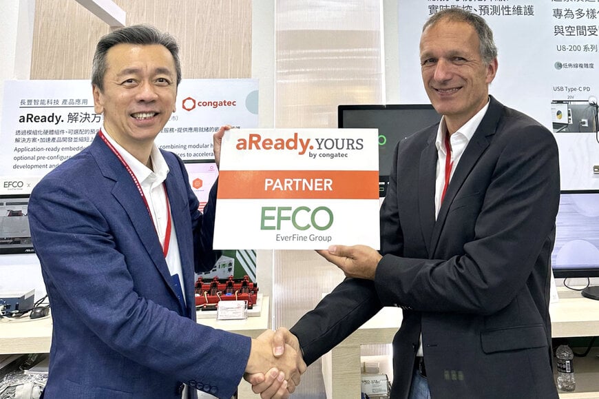 congatec & EFCO Expand Partnership for Customized Embedded Systems in APAC