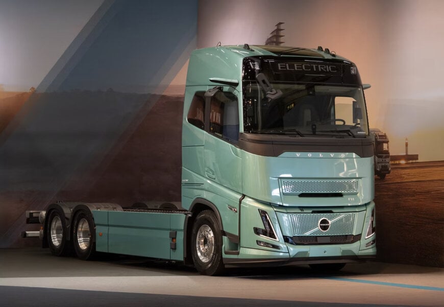 Volvo Trucks lanseeraa s&auml;hk&ouml;kuorma-auton jopa 80 tonnin yhdistelm&auml;massalle