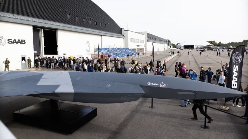 Saab showcases full-scale uncrewed aircraft concept