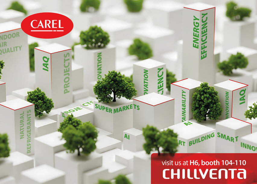 CAREL to Showcase Smart HVAC/R Solutions at Chillventa 2026