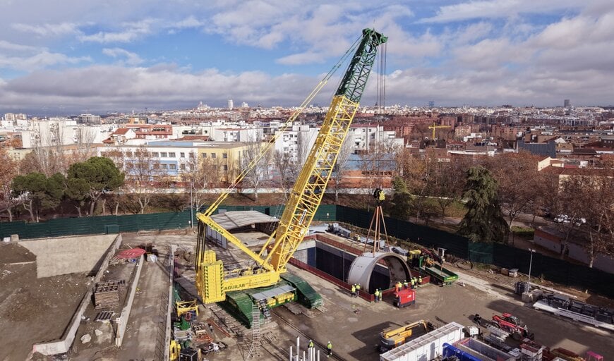 High-Capacity Crane Deployment for Heavy Engineering