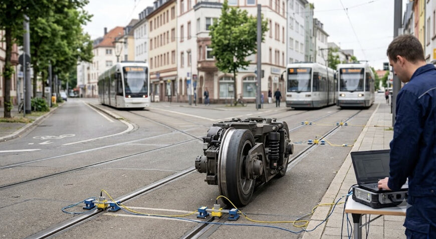 Technische Anpassung von Stra&szlig;enbahnfahrwerken zur Ersch&uuml;tterungsreduktion