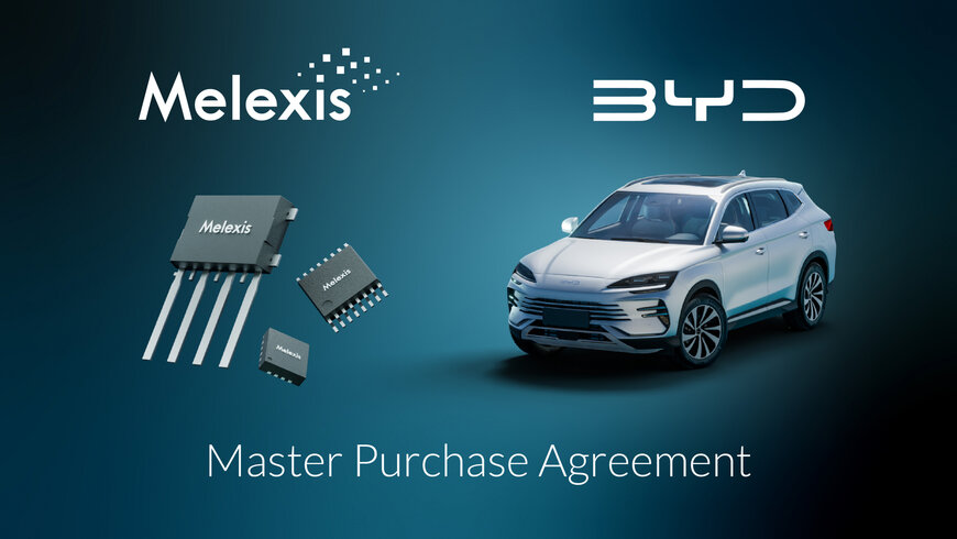 Melexis wird direkter Halbleiterlieferant f&uuml;r BYD