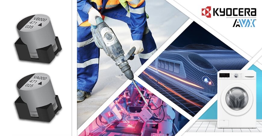 Vibration-Resistant Surface-Mount Electrolytic Capacitors