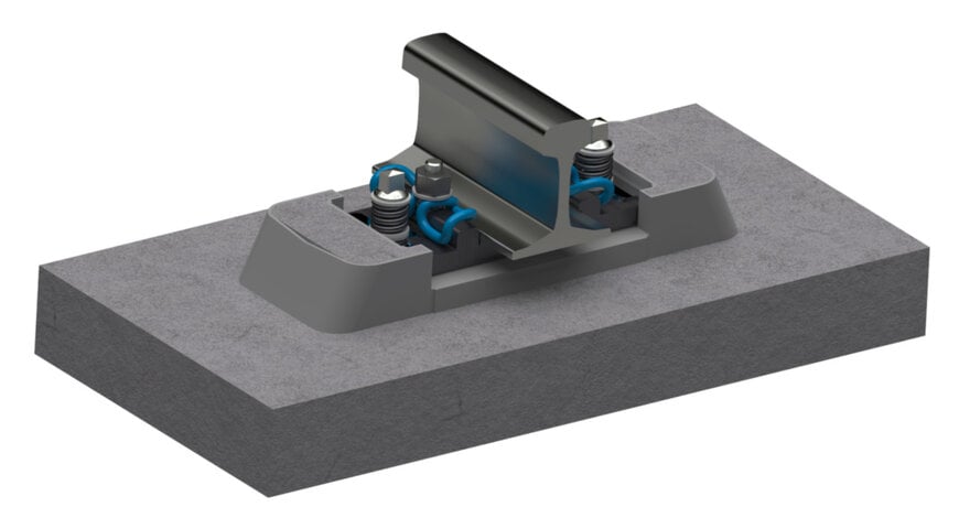 voestalpine Railway Systems streamlines slab track installation with Cast Fix & Fastening System 300