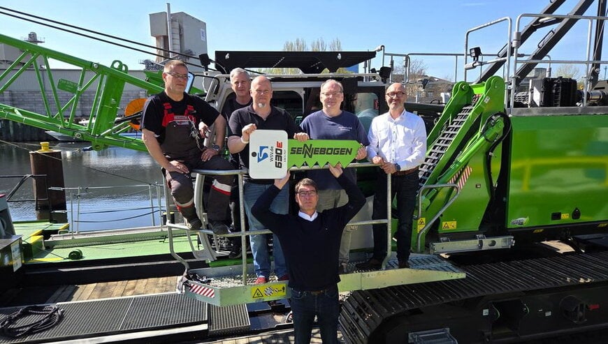 Inland Waterway Infrastructure Maintenance System Deployed on Floating Pontoon
