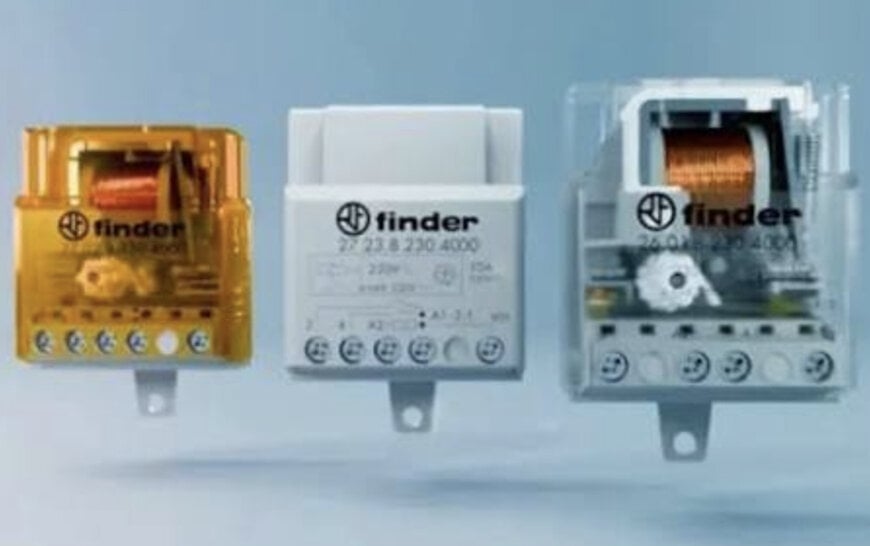 Telerruptores Compactos Finder Series 26 y 27