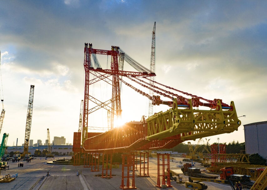 XCMG 14,000-Ton Ring Crane for Ultra-Heavy Construction