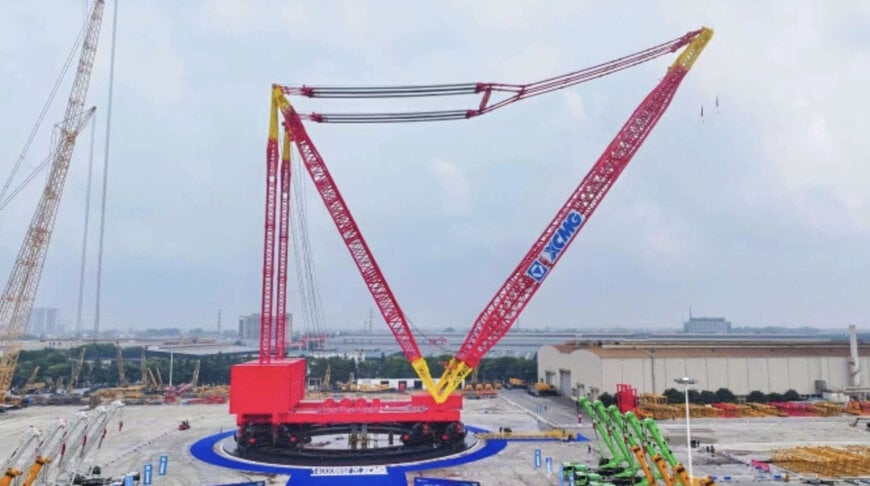 XCMG 14,000-Ton Ring Crane for Ultra-Heavy Construction