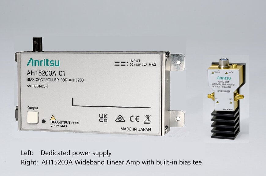 Anritsu Debuts 140 Gbaud Linear Amplifier for Optical Testing