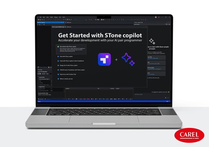 CAREL Unveils AI-Powered HVAC/R Programming Ecosystem at Chillventa