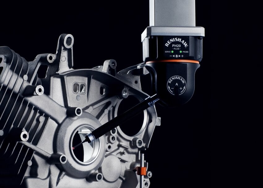 Renishaw introduce il sistema a contatto a 5 assi con portata di ispezione di 300 mm