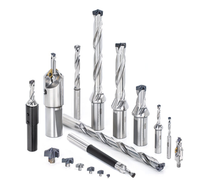 Integration of advanced drill heads for cast iron