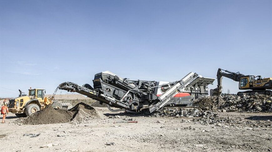 Mobile Impact and Cone Crushers for Recycling and Aggregates