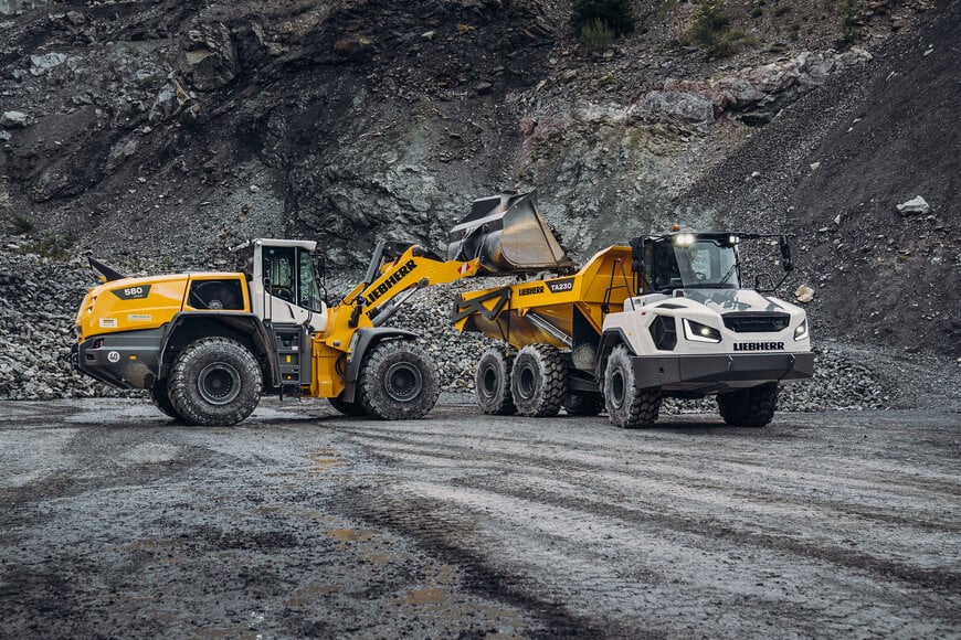 Liebherr Showcases TA 230 Litronic Articulated Dump Truck