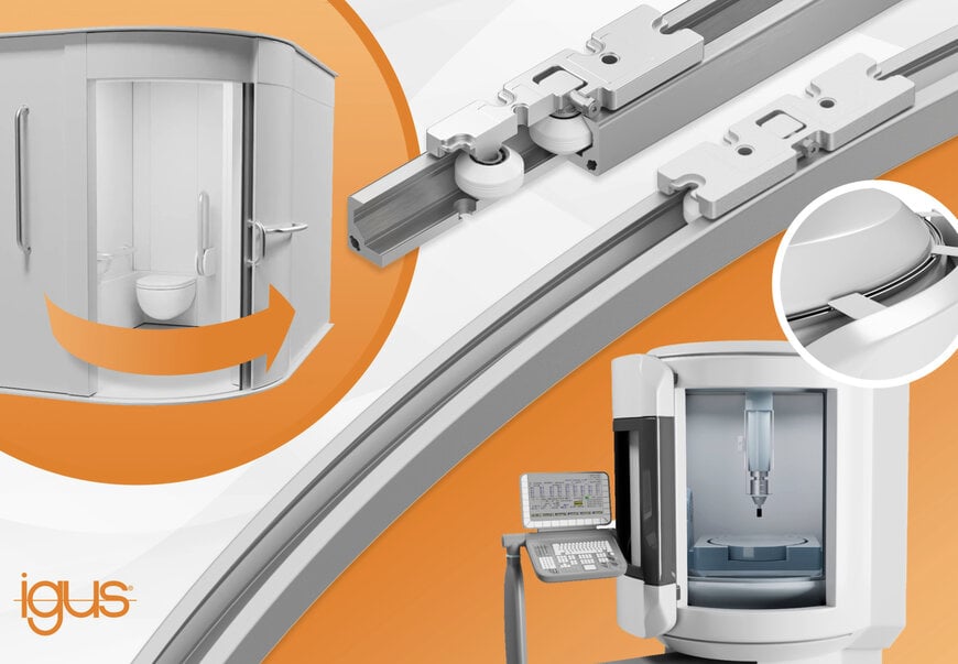 Guida a Rulli Senza Lubrificazione igus drylin C