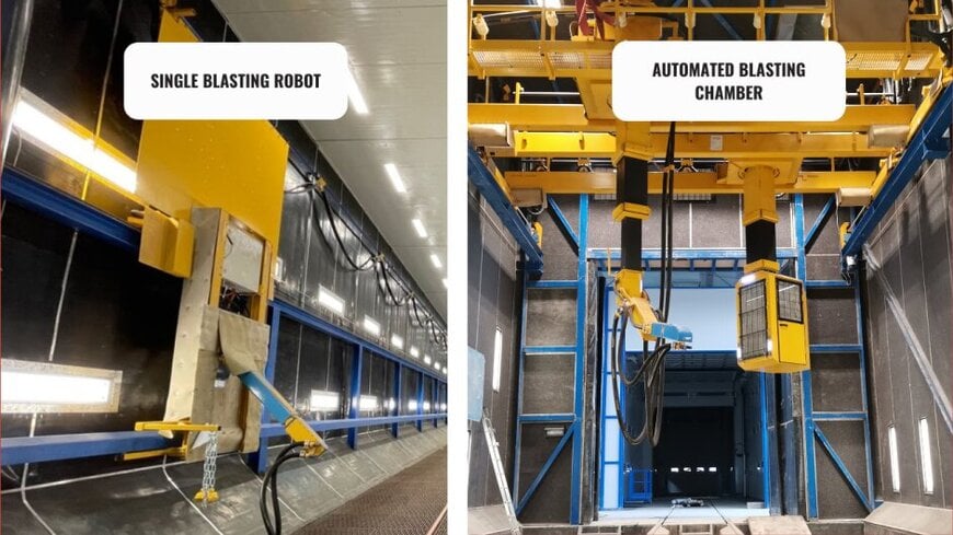 Automated Blasting Chamber vs. Single Blasting Robot: A Complete Comparison